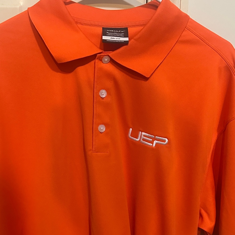 UE Bright Orange Men's Polo Shirt